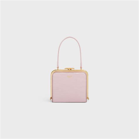 celine bag hot pink price|celine lana minaudiere pink bag.